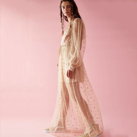 Free People RARE FP One Ensley Maxi Dress - Picture 2 of 8